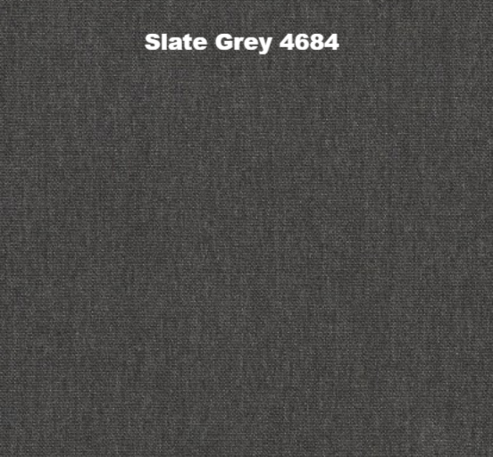Sunbrella Slate Grey color 4684